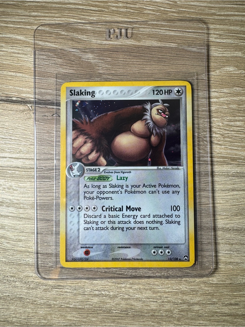 Slaking #13/Pokemon Power Keepers